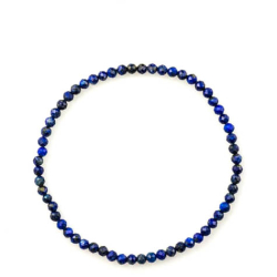 Bracelet Lapis-lazuli boule <strong>facetté</strong>