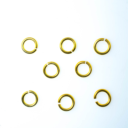 Silberteil vergoldet 925 Ring offen