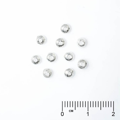 Pièce en argent 925 pièces intermédiaires rondelles env. 3.9x2.6mm