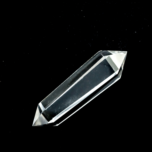 Pointe taillé double terminaison Cristal de roche env. 60-80 x 20-25mm