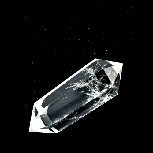 Doppelender geschliffen Bergkristall ca. 65-90 x 20-30mm