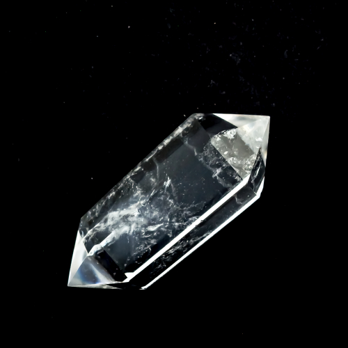 Doppelender geschliffen Bergkristall ca. 60-70 x 20-25mm