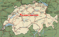 Kartenausschnitt Schweiz